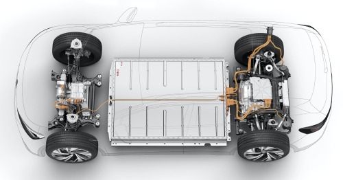 Volkswagen ID.4 battery shared by Drive Electric Dayton