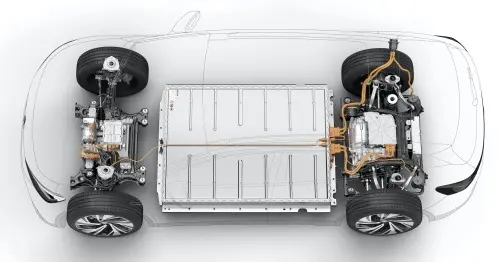 Volkswagen ID.4 battery shared by Drive Electric Dayton