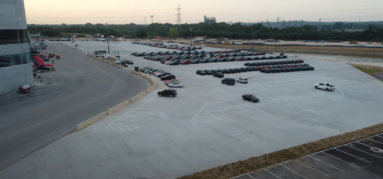 Photo of Giga Texas Teslas